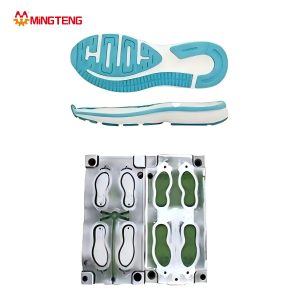 One Shot EVA Sports Shoe Midsole Injection Mold 4 Cavities