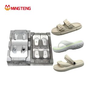 One Shot EVA Flip Flop Injection Mold 4 Cavities
