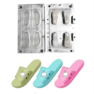One-Shot Injection Strap Slipper Mold