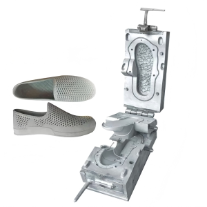 PVC Air Blowing Shoe Mold / PVC Blow Molding Shoe Mold