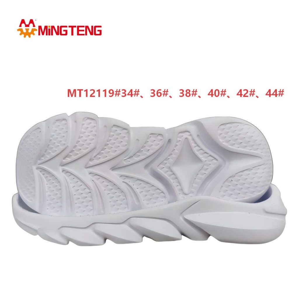 MT12119 Unisex All-White Integrated MD Chunky Dad Shoe Sole, Rhombus Dot Grid Outsole Multi-Angle Prism Side Wall Sizes 34,36,38,40,42,44