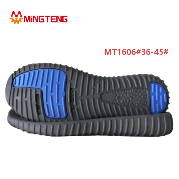 Ripple Grain Dual Color EVA Casual Shoe Sole MT1606