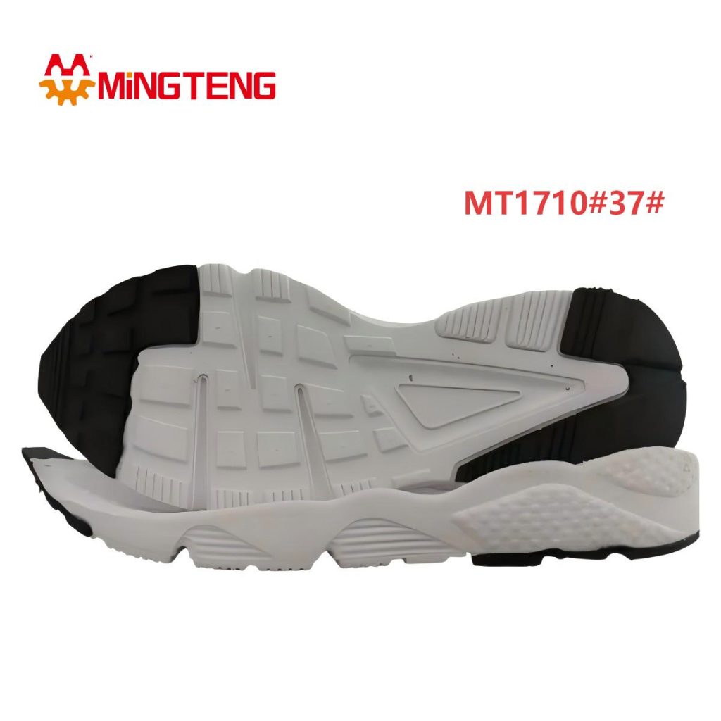 Mingteng MT1710 Two-tone Chunky Dad Shoe EVA Rubber Outsole Size 37, Thick Platform Fashion Casual Sneaker Sole For Women