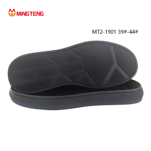 MT2-1901 Men All Black RB Rubber Slide Slipper Sole, Ergonomic Thick EVA Midsole Rhombus Grid Grain RB Anti-Slip Outsole Sizes 39-44
