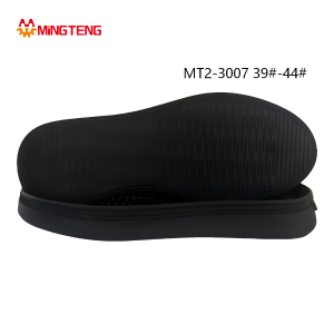 MT2-3007 Men All Black EVA Thick Skate Casual Shoe Sole, Multi-Layer Smooth Platform Midsole Dense Vertical Fine Strip Anti-Slip Outsole Sizes 39-44