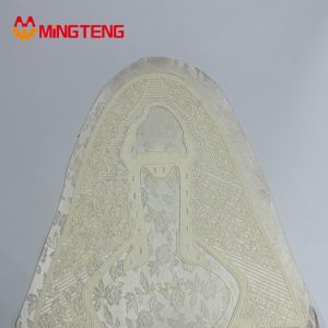MT-U131 Embossed Jacquard Fabric Shoe Upper Custom Breathable Textile Vamp For Casual Sneaker Footwear Making