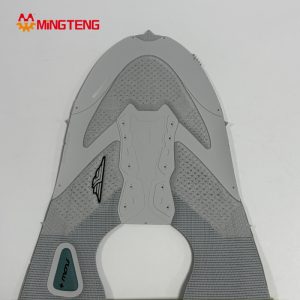 MT-U013 3D Flyknit Integrated Shoe Upper | Hot Melt TPU Reinforced Knit Sneaker Vamp for Sports Running Shoes