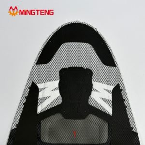 MT-U137 Breathable Mesh Sports Shoe Upper Custom Perforated Sneaker Vamp For Running Casual Footwear