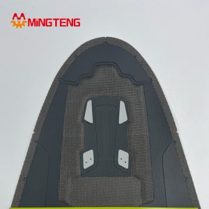MT-U142 Woven Fabric Shoe Upper with Reinforced Patch Custom Breathable Footwear
