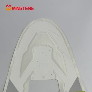 MT-U146 Breathable Hot Melt Bonded Shoe Upper Custom Embossed Sports Sneaker Vamp