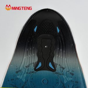 MT-U148 Breathable Printed Sports Shoe Upper Custom Gradient Mesh Sneaker