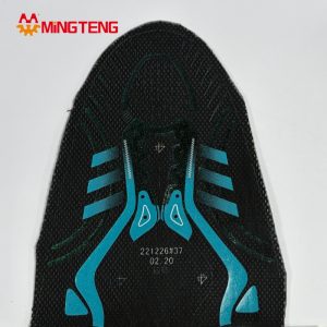 MT-U159 3D Flyknit Breathable Mesh Shoe Upper Custom Printed