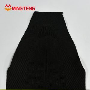 MT-U181 Flyknit Black Athletic Shoe Upper Breathable Stretch Knit Sneaker
