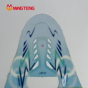 MT-U194 Breathable Mesh KPU Sport Shoe Upper Custom Printed Sneaker