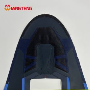 MT-U202 Breathable Mesh Sport Shoe Upper Custom Hot Press Sneaker