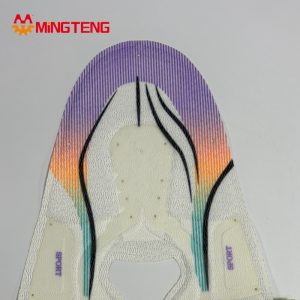 MT-U211 Gradient Color 3D Flying Knit Sports Shoe Upper Breathable Mesh Sneaker