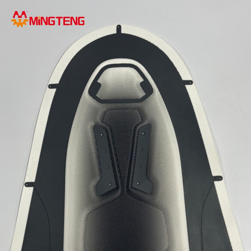 MT-U253 Hot Melt Thermoforming Shoe Upper Embossed Textile Sneaker Vamp