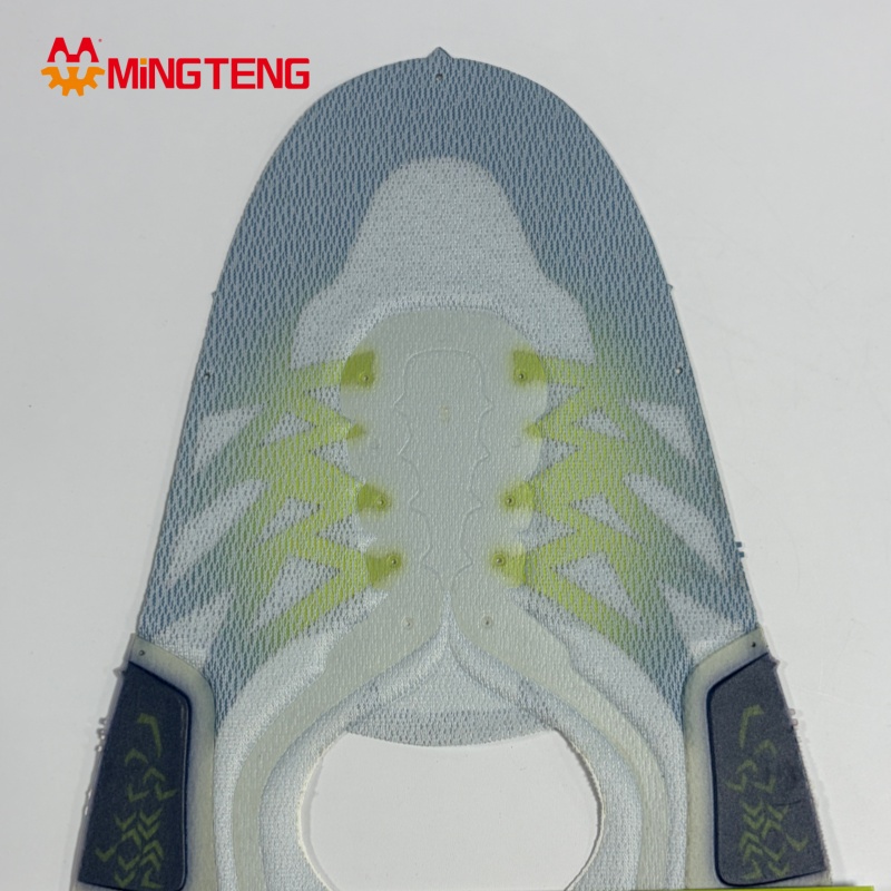 MT-U265 Flyknit Sports Shoe Upper Breathable Mesh Thermoformed Sneaker Vamp