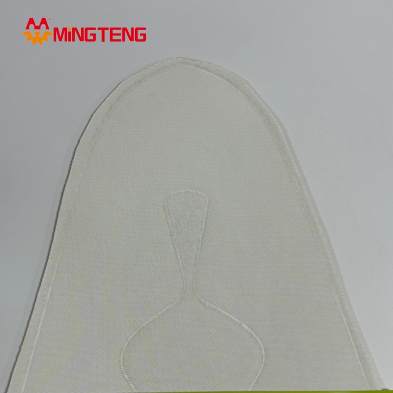 MT-U268 3D Embossed Printed Synthetic Shoe Upper Breathable Textile Sneaker Vamp - Image 2
