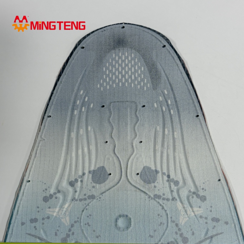 MT-U272 Breathable Gradient Printed Flyknit Shoe Upper - Image 2