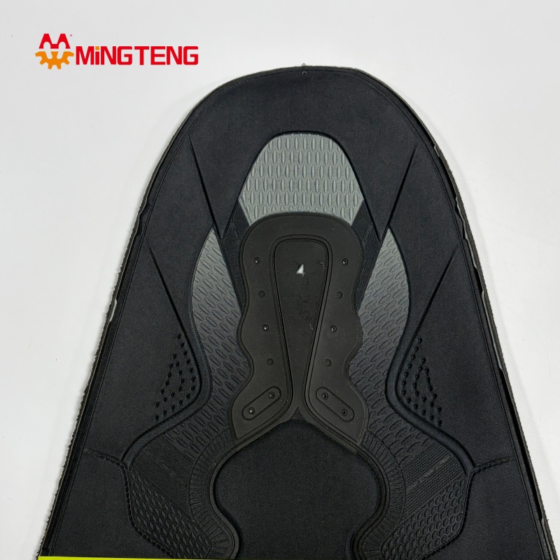 MT-U284 Knit Thermoformed Sport Shoe Upper Breathable Embossed Textile Sneaker