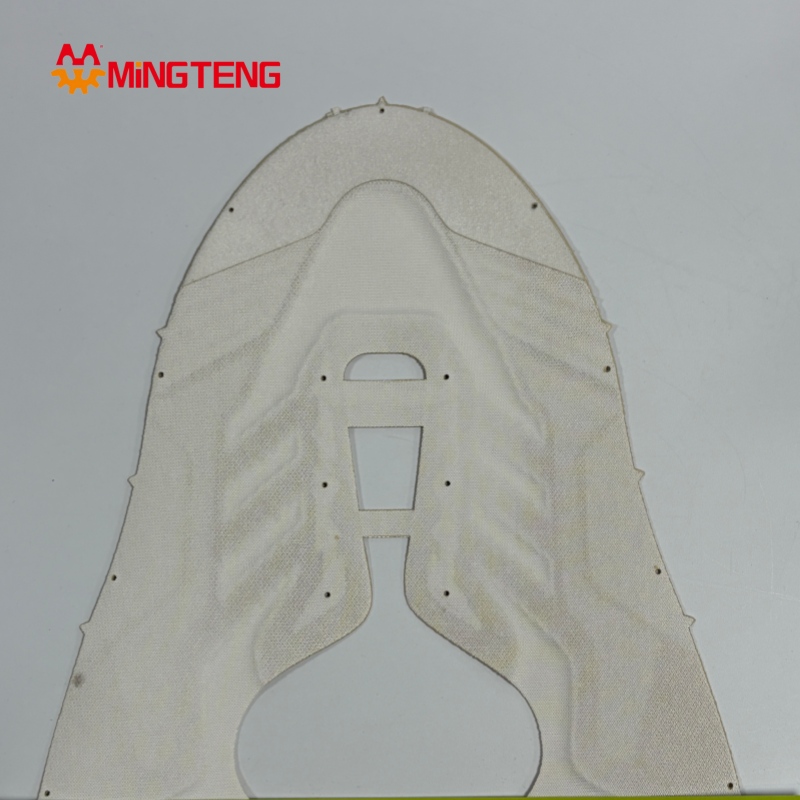 MT-U289 Custom Hot Press Bonded Sports Shoe Upper Breathable Fabric Sneaker - Image 2