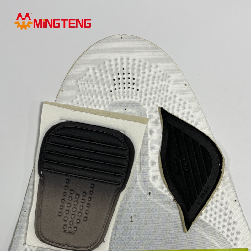 MT-U308 Breathable Hot Press Shoe Upper Material Perforated Sports Sneaker Vamp - Image 2