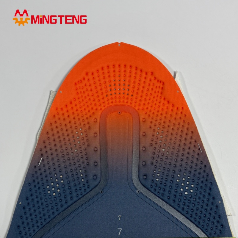 MT-U309 Gradient Breathable Knit Shoe Upper, Hot Press Embossed Sports