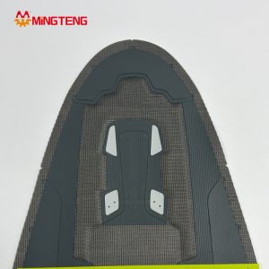 MT-U315 Custom Embossed Woven Fabric Shoe Upper