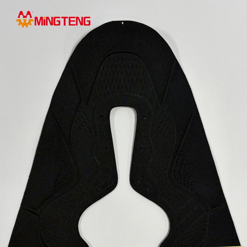 MT-U320 Knit Sports Shoe Upper With Hot Melt Reinforcement Breathable Jacquard Woven Sneaker Vamp - Image 2