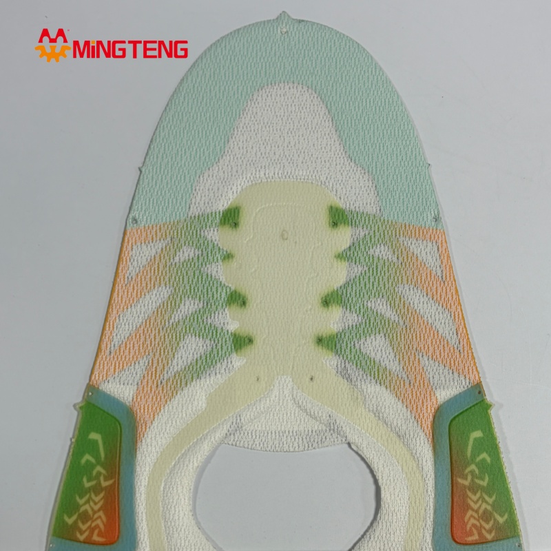 MT-U325 3D Flyknit Sneaker Upper Breathable Knit Shoe Vamp Custom Color Running Shoe Uppe
