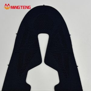 MT-U046 3D Flyknit Stretch Shoe Upper Breathable Knitted Sneaker Vamp For Casual Sports Footwear