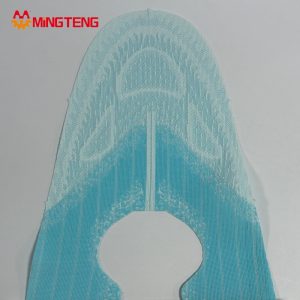 MT-U050 Flyknit Gradient Color Sneaker Upper Breathable Knitted Shoe Upper For Casual Sports Running Shoes