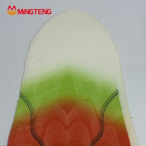 MT-U057 Gradient Color Jacquard Knitted Shoe Upper Breathable Textile Flyknit Vamp