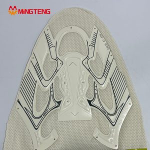 MT-U073 Thermoplastic TPU Embossed Shoe Upper, Hot Press Forming Breathable Mesh Sports