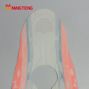 NT-U009 Gradient Striped 3D Flyknit Shoe Upper Breathable Sock Sneaker Vamp