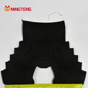 MT-U105 3D Flyknit Breathable Black Shoe Upper Knitted Sports Sneaker Vamp for Casual Running Shoes