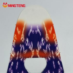 MT-U111 Gradient Jacquard Flyknit Shoe Upper, Breathable Knit Sneaker Vamp for Casual Sports Running Shoes