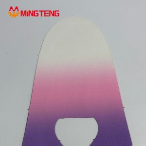 MT-U112 Gradient Color Breathable Flyknit Shoe Upper Custom Jacquard Knitted Sneaker