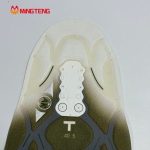 MT-U116 Sports Shoe Upper Hot Melt Embossed Upper For Sneakers