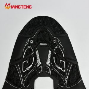 MT-U124 Custom Embossed Printed Sports Shoe Upper  Breathable Mesh Sneaker
