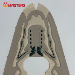 MT-U163 3D Hot Press Embossed Sneaker Upper, Kevlar & Microfiber Composite Shoe