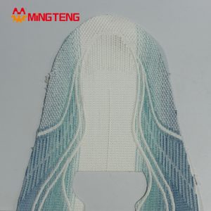 MT-U176 Flyknit Gradient Color Shoe Upper Breathable Jacquard Knit Sneaker
