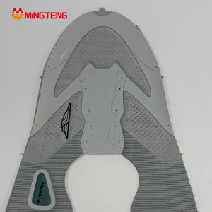 MT-U017 3D Flyknit Integrated Shoe Upper with TPU Support Sheet Breathable Knit Sneaker Vamp