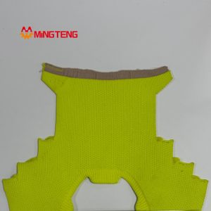 MT-U188 Flyknit Sports Shoe Upper Fluorescent Yellow Breathable Knitted Sneaker