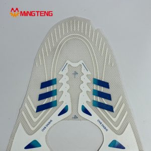 MT-U191  Heat Transfer Breathable Mesh Shoe Upper Custom Printed