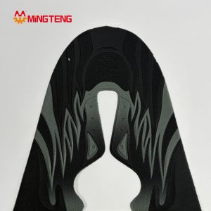 MT-U223 Embossed Polyester Sneaker Upper Custom Pattern Breathable Sports Shoe Upper
