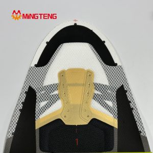 MT-U232 Custom Composite Sports Shoe Upper Breathable Mesh Reinforced Footwear Vamp