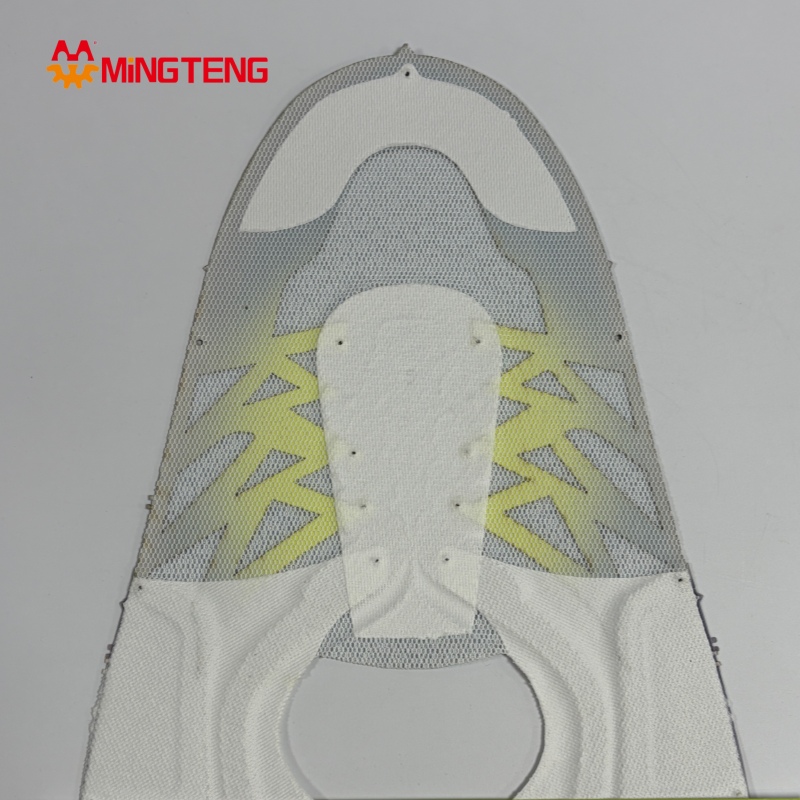 MT-U265 Flyknit Sports Shoe Upper Breathable Mesh Thermoformed Sneaker Vamp - Image 2