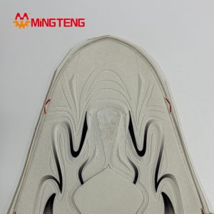 MT-U268 3D Embossed Printed Synthetic Shoe Upper Breathable Textile Sneaker Vamp